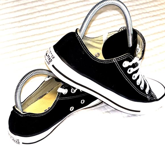 Converse M9166: Chuck Taylor All Star Unisex Ox Low Top Black Sneakers Size 7.5 - Picture 3 of 6